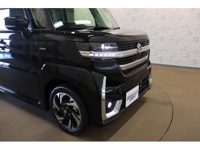 スペーシアカスタム ハイブリッドXS 両側電動スライドドア クリアランスソナー クルーズコントロール 衝突被害軽減システム オートライト LEDヘッドランプ スマートキー アイドリングストップ 電動格納ミラー シートヒーター(21枚目)