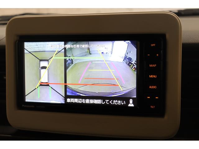 アルトラパン モード　ドライブレコーダー　全周囲カメラ　ナビ　ＴＶ　クリアランスソナー　レーンアシスト　衝突被害軽減システム　ＨＩＤ　スマートキー　アイドリングストップ　シートヒーター　ベンチシート　ＣＶＴ（4枚目）