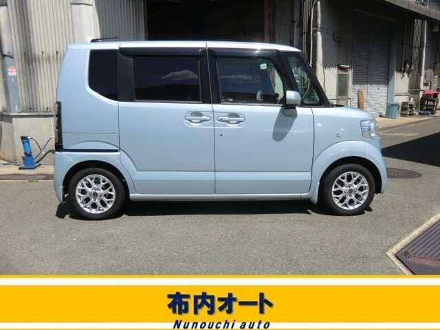 N-BOX G・Lパッケージ 電動スライド スマートキー 社外アルミ (ライトブルー)(5枚目)