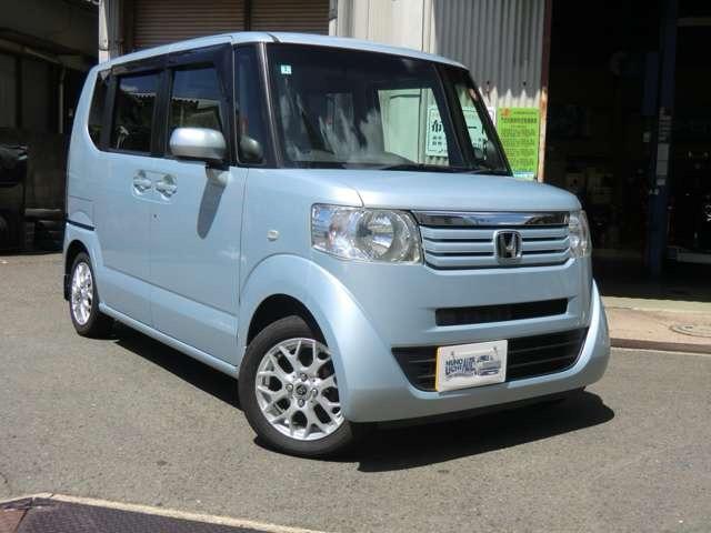 N-BOX G・Lパッケージ 電動スライド スマートキー 社外アルミ (ライトブルー)(36枚目)