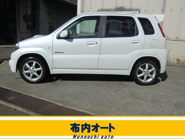 Ｋｅｉワークス ベースグレード　純正赤レカロ　車検Ｒ９年４月　５ＭＴ　ナビ　キーレス　純正１５インチアルミ（3枚目）