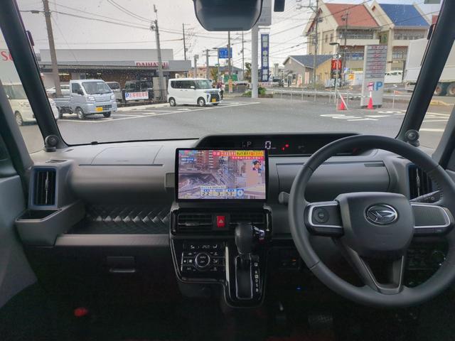 タント カスタムＲＳ　ＥＴＣ　バックカメラ　両側電動スライドドア　ナビ　ＴＶ　クリアランスソナー　衝突被害軽減システム　オートライト　ＬＥＤヘッドランプ　スマートキー　アイドリングストップ　電動格納ミラー　シートヒーター（2枚目）