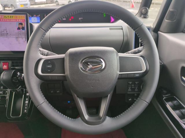 タント カスタムＲＳ　ＥＴＣ　バックカメラ　両側電動スライドドア　ナビ　ＴＶ　クリアランスソナー　衝突被害軽減システム　オートライト　ＬＥＤヘッドランプ　スマートキー　アイドリングストップ　電動格納ミラー　シートヒーター（3枚目）