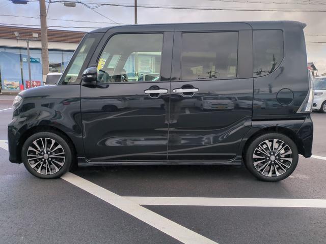 タント カスタムＲＳ　ＥＴＣ　バックカメラ　両側電動スライドドア　ナビ　ＴＶ　クリアランスソナー　衝突被害軽減システム　オートライト　ＬＥＤヘッドランプ　スマートキー　アイドリングストップ　電動格納ミラー　シートヒーター（16枚目）