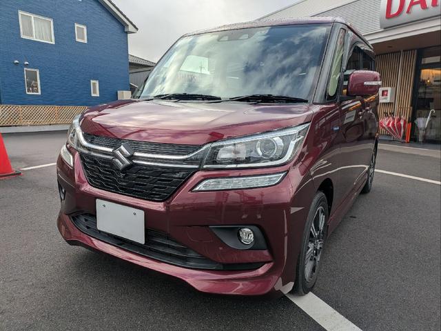 ソリオバンディット ハイブリッドＭＶ　ドライブレコーダー　ＥＴＣ　全周囲カメラ　ナビ　ＴＶ　クリアランスソナー　オートクルーズコントロール　レーンアシスト　衝突被害軽減システム　両側スライド・片側電動　オートライト　ＬＥＤヘッドランプ（59枚目）