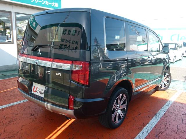 デリカD:5 P ディーゼルターボ4WD 7人乗 純正10.1型ナビ 全方位カメラ ETC 前後ドラレコ 両側電動スライドドア 後側方検知警報 衝突軽減ブレーキ 前誤発進抑制 シートヒーター 禁煙 ワンオーナー(9枚目)