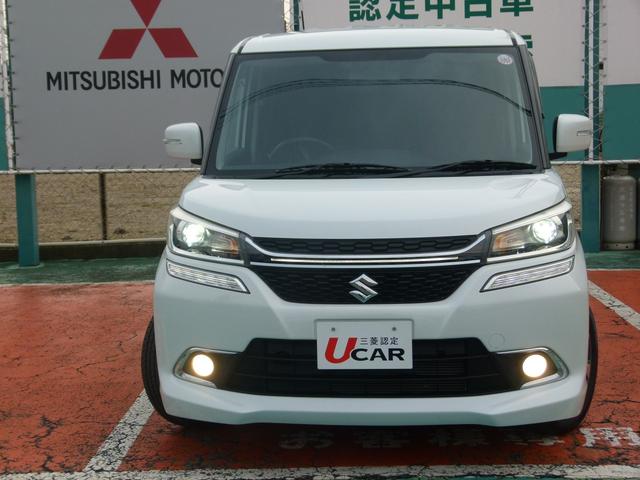 ソリオバンディット Fリミテッド ケンウッドSDナビ ワンセグTV 両側電動スライドドア 衝突軽減ブレーキ シートヒーター HIDヘッドランプ(2枚目)