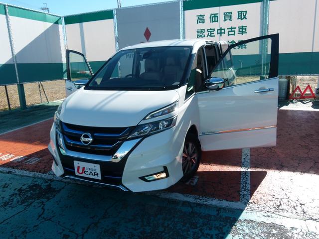 セレナ e-パワー ハイウェイスターV 7人乗 純正SDナビ 全方位カメラ 両側電動スライドドア プロパイロット デジタルルームミラー レーダークルーズ 衝突軽減ブレーキ 前ドラレコ シートヒーター(79枚目)