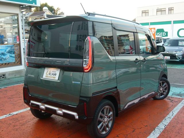 デリカミニ G プレミアム 4WD 純正9型ナビ 全方位カメラ マイパイロット デジタルルームミラー 衝突軽減ブレーキ 誤発進抑制 両側電動スライドドア シートヒーター 禁煙 ルーフレール ワンオーナー(8枚目)