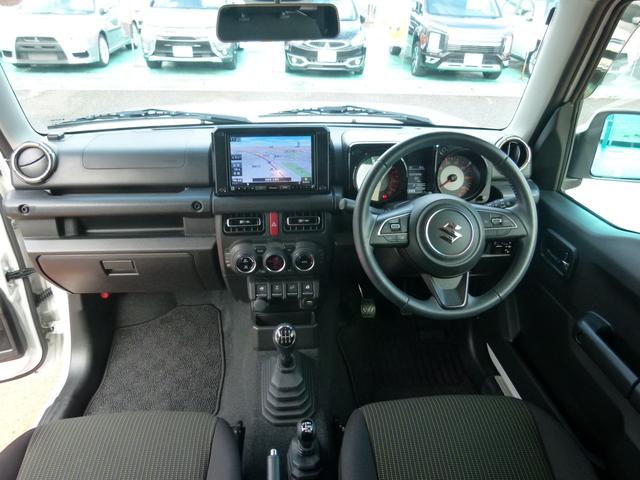 ジムニー ＸＣ　５速マニュアル　パイオニアＳＤナビ　バックカメラ　ＥＴＣ　衝突軽減ブレーキ　シートヒーター　ワンオーナー（10枚目）