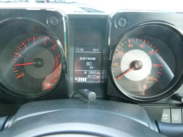 ジムニー ＸＣ　５速マニュアル　パイオニアＳＤナビ　バックカメラ　ＥＴＣ　衝突軽減ブレーキ　シートヒーター　ワンオーナー（12枚目）
