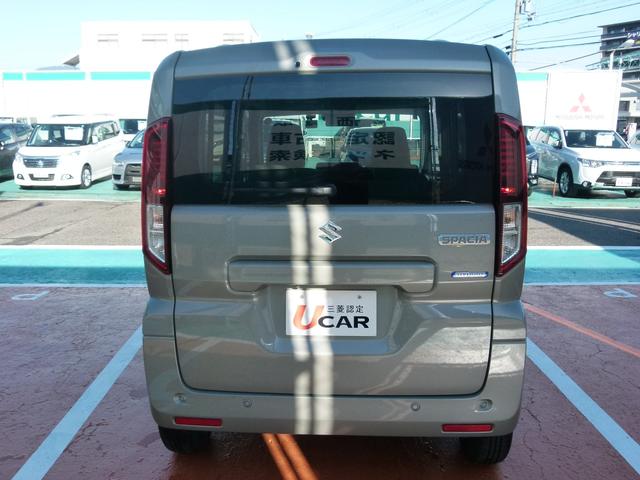 スペーシア ハイブリッドＸ　セーフティーＰＫＧ　全方位モニター　純正スマホ連携メモリーナビ　前後ドラレコ　両側電動スライドドア　衝突軽減ブレーキ　前後誤発進抑制　シートヒーター　ワンオーナー（9枚目）