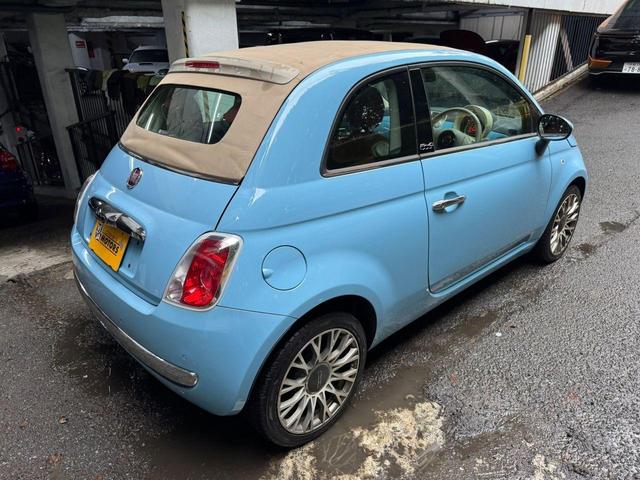 ５００Ｃ 　限定車Ｖｏｌａｒｅ　アイボリーソフトトップ（9枚目）