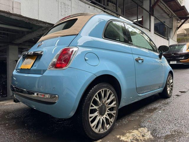 ５００Ｃ 　限定車Ｖｏｌａｒｅ　アイボリーソフトトップ（10枚目）