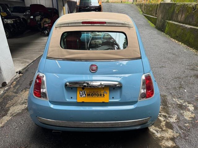 ５００Ｃ 　限定車Ｖｏｌａｒｅ　アイボリーソフトトップ（11枚目）