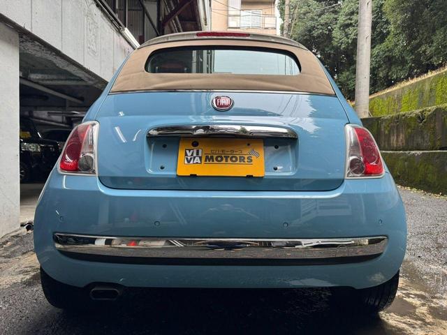 ５００Ｃ 　限定車Ｖｏｌａｒｅ　アイボリーソフトトップ（12枚目）