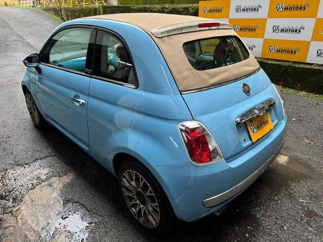 ５００Ｃ 　限定車Ｖｏｌａｒｅ　アイボリーソフトトップ（13枚目）
