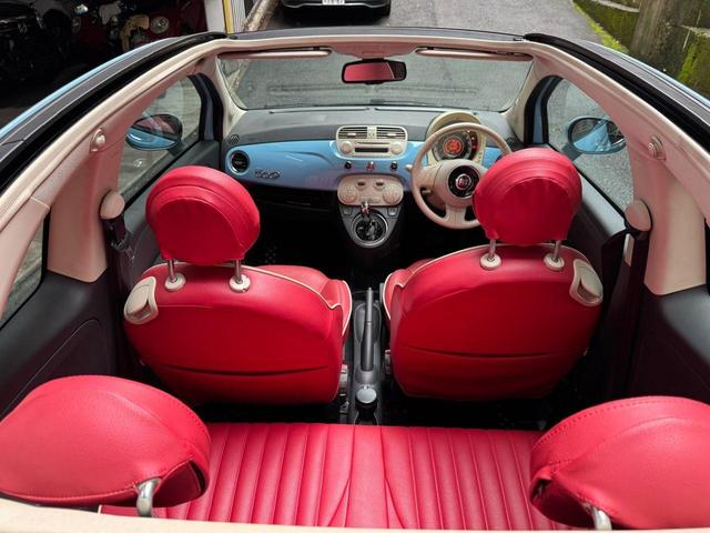 ５００Ｃ 　限定車Ｖｏｌａｒｅ　アイボリーソフトトップ（40枚目）