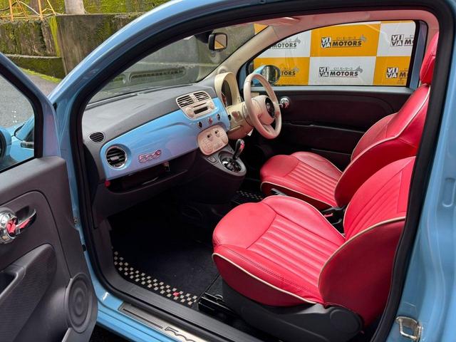 ５００Ｃ 　限定車Ｖｏｌａｒｅ　アイボリーソフトトップ（48枚目）