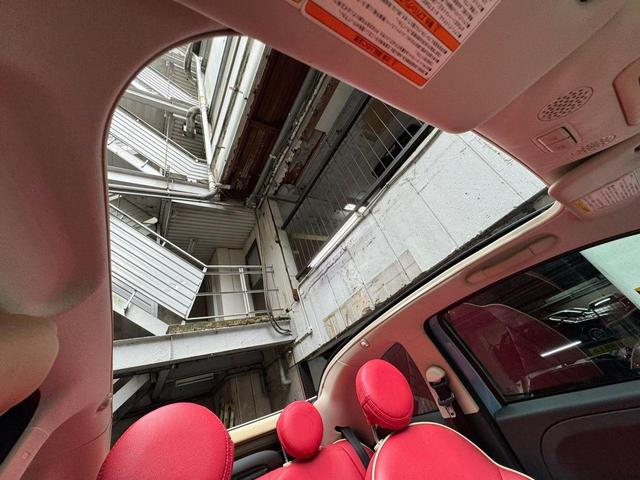 ５００Ｃ 　限定車Ｖｏｌａｒｅ　アイボリーソフトトップ（53枚目）