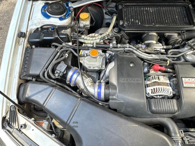 レガシィツーリングワゴン ＧＴ－Ｂリミテッド　カロッツェリアオーディオＤＥＨ－Ｐ９１９　ＴＲＵＳＴ　ＧＲｅｄｄｙブースト計／油圧計　アルパインツイーター　ビルシュタインショックアブソーバー　運転席レカロシートｍｏｍｏステアリング４ポッドキャリパー（28枚目）