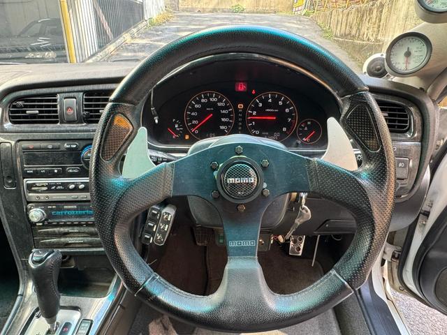 レガシィツーリングワゴン ＧＴ－Ｂリミテッド　カロッツェリアオーディオＤＥＨ－Ｐ９１９　ＴＲＵＳＴ　ＧＲｅｄｄｙブースト計／油圧計　アルパインツイーター　ビルシュタインショックアブソーバー　運転席レカロシートｍｏｍｏステアリング４ポッドキャリパー（32枚目）
