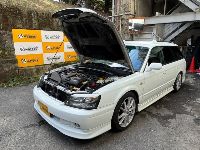 レガシィツーリングワゴン ＧＴ－Ｂリミテッド　カロッツェリアオーディオＤＥＨ－Ｐ９１９　ＴＲＵＳＴ　ＧＲｅｄｄｙブースト計／油圧計　アルパインツイーター　ビルシュタインショックアブソーバー　運転席レカロシートｍｏｍｏステアリング４ポッドキャリパー（64枚目）