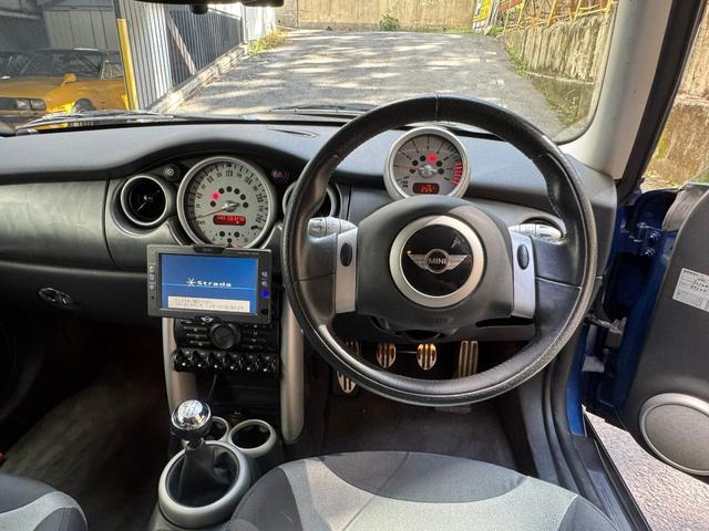 MINI クーパーS R53クーパーS 6MT スーパーチャージャー 16インチアルミ ETC ケンウッドドラレコKNA-DR300(20枚目)