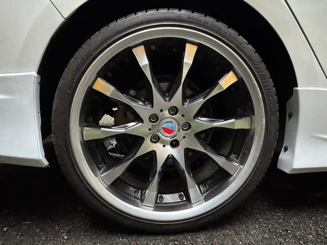 プリウス S モデリスタフロントスポイラー モデリスタサイドスカート WORK SCHWERT19インチアルミ 地デジディーラーナビNSZT-W66T ナビ連動ドラレコDRT-H66A バックモニター スペアタイヤ(20枚目)