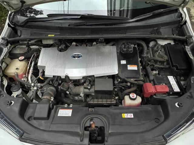 プリウス S モデリスタフロントスポイラー モデリスタサイドスカート WORK SCHWERT19インチアルミ 地デジディーラーナビNSZT-W66T ナビ連動ドラレコDRT-H66A バックモニター スペアタイヤ(59枚目)