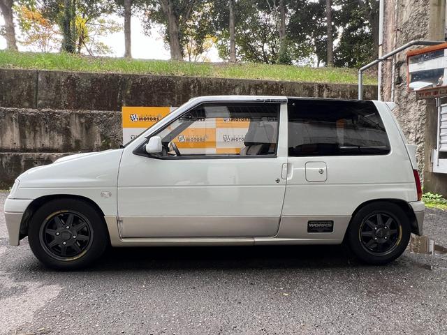 アルトワークス ＲＳ／Ｘ　５ＭＴ　ＤＯＨＣ　インタークーラーターボ　２ＷＤ　ワンオーナー　スズキスポーツショック　エスペリアサス　５ＺＩＧＥＮマフラー　５ＺＩＧＥＮ１３インチアルミ　エアクリーナー　フロントスタビライザー（8枚目）