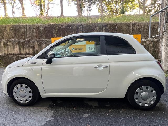 500 ツインエア ポップ 2025年11月クラッチ交換済 ツインエア ターボ デュアロジック 地デジナビ ETC キーレス×1本 スペアキー×1本 スペアタイヤ(7枚目)