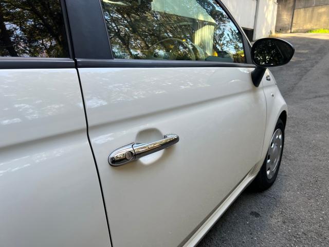 500 ツインエア ポップ 2025年11月クラッチ交換済 ツインエア ターボ デュアロジック 地デジナビ ETC キーレス×1本 スペアキー×1本 スペアタイヤ(18枚目)