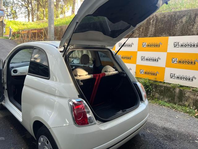 500 ツインエア ポップ 2025年11月クラッチ交換済 ツインエア ターボ デュアロジック 地デジナビ ETC キーレス×1本 スペアキー×1本 スペアタイヤ(29枚目)