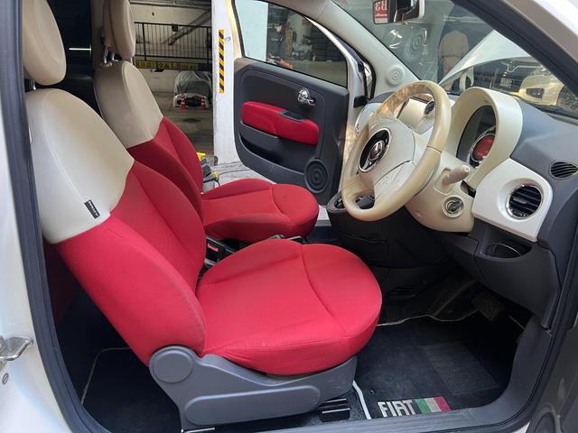 500 ツインエア ポップ 2025年11月クラッチ交換済 ツインエア ターボ デュアロジック 地デジナビ ETC キーレス×1本 スペアキー×1本 スペアタイヤ(30枚目)