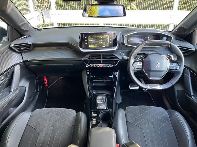 208 GT 2年保証 新シフト シートヒーター 8速AT パドルシフト 純正デジタルインナーミラー ドラレコ ETC スマートキー LEDライト AppleCarPlay アクティブクルーズコントロール 禁煙車(16枚目)