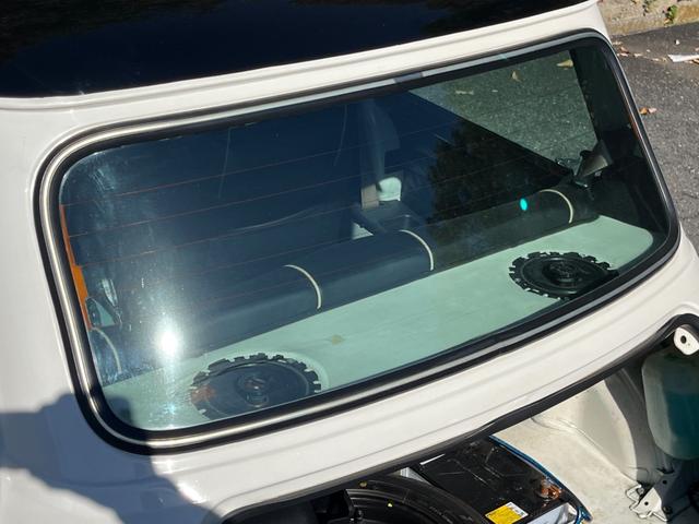 ＭＩＮＩ クーパー　４速クイックシフトＭＴ　センターマフラー　社外サスペンション　１２インチホイール　ウッドステアリング　ＥＴＣ車載器　新品タイヤ交換後納車（34枚目）
