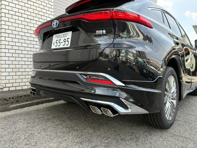 ハリアーハイブリッド Ｚ　モデリスタＧＲＡＮ　ＢＬＡＺＥ　ＳＴＹＬＥ登録済未使用車（5枚目）