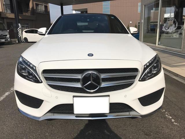 C220dアバンギャルド AMGライン 赤革 サンルーフ(2枚目)