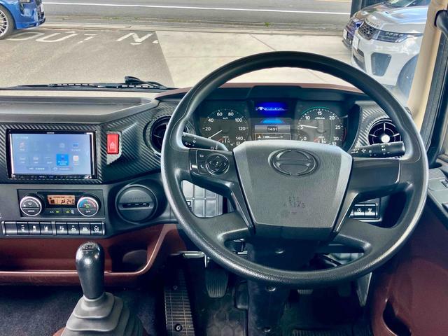 ヒノレンジャー 積載車　キャリアカー　ローダー　レッカー　ＭＴ　レーンアシスト　ＥＴＣ　ナビ　ＴＶ　アイドリングストップ　オートマチックハイビーム　オートライト　ＥＳＣ　エアコン　パワーウィンドウ　ＣＤ　ＵＳＢ（58枚目）