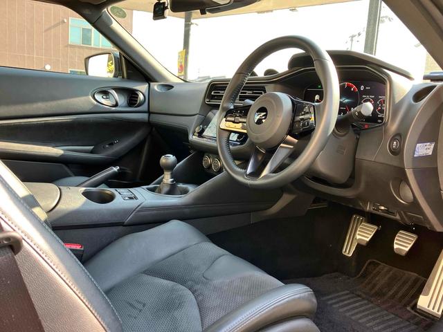 フェアレディZ バージョンST ドライブレコーダー バックカメラ ナビ TV クリアランスソナー オートクルーズコントロール 衝突被害軽減システム MT オートライト LEDヘッドランプ スマートキー 電動格納ミラー シートヒーター(43枚目)