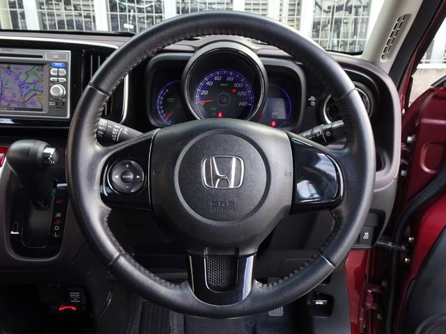 Ｎ－ＯＮＥ プレミアム・Ｌパッケージ　ナビ　バックカメラ　ＥＴＣ　前後ドラレコ　１４インチ純正アルミホイール　スマートキー　スペアキー有り　ＨＩＤヘッドライト　オートエアコン　ＵＳＢ接続　ＤＶＤ再生　横滑り防止装置　オートライト（15枚目）