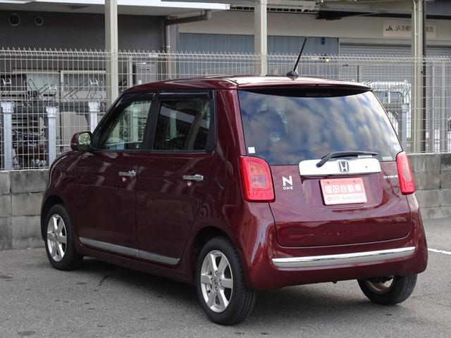 Ｎ－ＯＮＥ プレミアム・Ｌパッケージ　ナビ　バックカメラ　ＥＴＣ　前後ドラレコ　１４インチ純正アルミホイール　スマートキー　スペアキー有り　ＨＩＤヘッドライト　オートエアコン　ＵＳＢ接続　ＤＶＤ再生　横滑り防止装置　オートライト（30枚目）