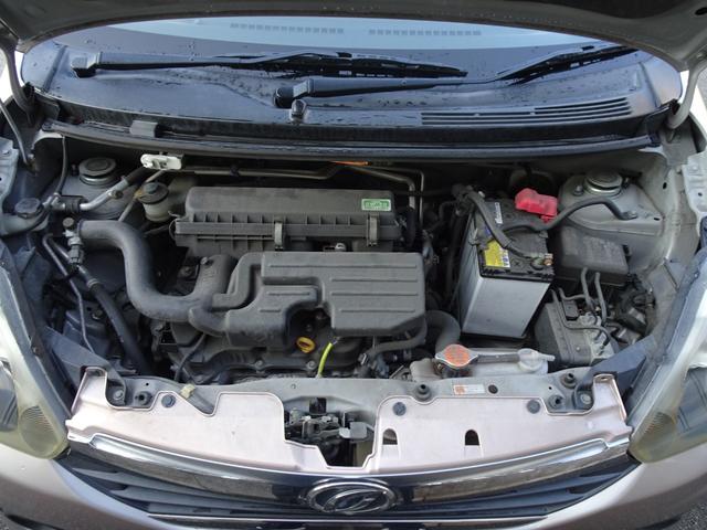 ミライース Ｘ　走行無制限１年保証　車検２年受渡　ナビ　ＵＳＢ接続　ＣＤ　ワンセグＴＶ　１４インチ純正アルミホイール　キーレスエントリー　アイドリングストップ　ヘッドライトレベライザー　ドアバイザー　スペアキー有り（13枚目）
