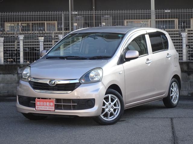 ミライース Ｘ　走行無制限１年保証　車検２年受渡　ナビ　ＵＳＢ接続　ＣＤ　ワンセグＴＶ　１４インチ純正アルミホイール　キーレスエントリー　アイドリングストップ　ヘッドライトレベライザー　ドアバイザー　スペアキー有り（21枚目）