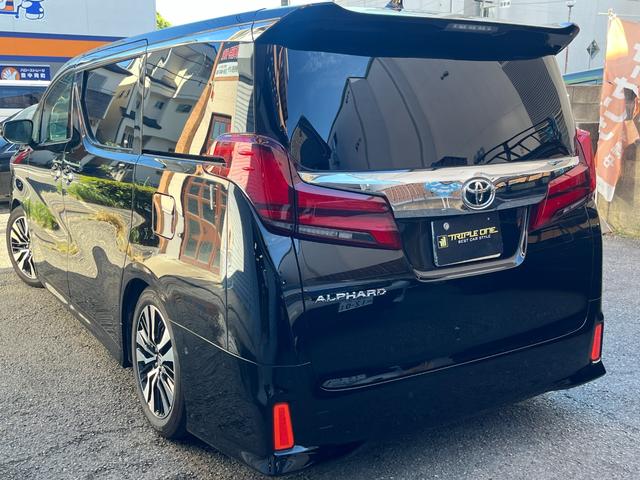 アルファード 2.5S Cパッケージ MC後 アルパインBIGX11型ナビ(純正DAトランク移設) アルパイン12.8型リアモニター 前後ドラレコ 3WAYスピーカー サンルーフ デジタルインナーミラー BSM 車高調(ノーマル有り)(5枚目)