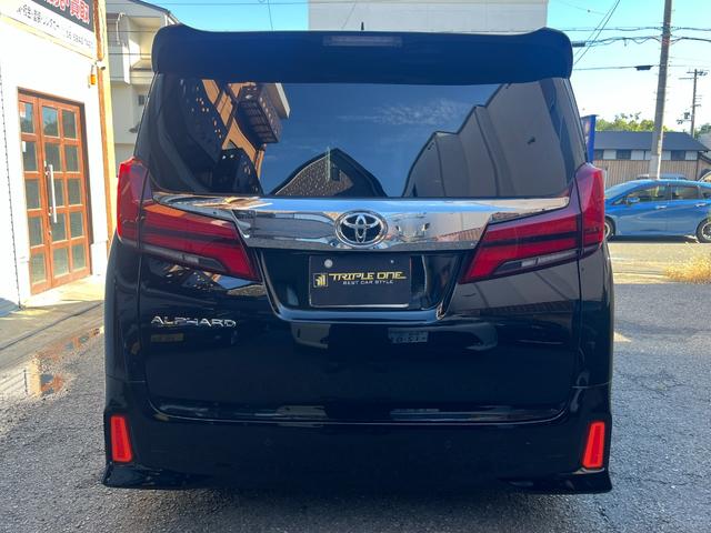 アルファード 2.5S Cパッケージ MC後 アルパインBIGX11型ナビ(純正DAトランク移設) アルパイン12.8型リアモニター 前後ドラレコ 3WAYスピーカー サンルーフ デジタルインナーミラー BSM 車高調(ノーマル有り)(6枚目)