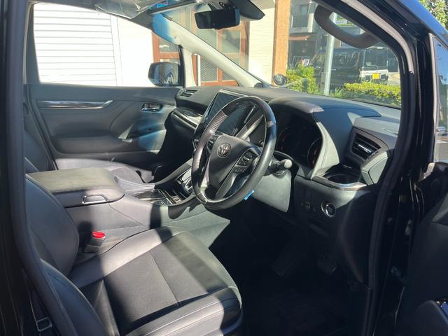 アルファード 2.5S Cパッケージ MC後 アルパインBIGX11型ナビ(純正DAトランク移設) アルパイン12.8型リアモニター 前後ドラレコ 3WAYスピーカー サンルーフ デジタルインナーミラー BSM 車高調(ノーマル有り)(25枚目)