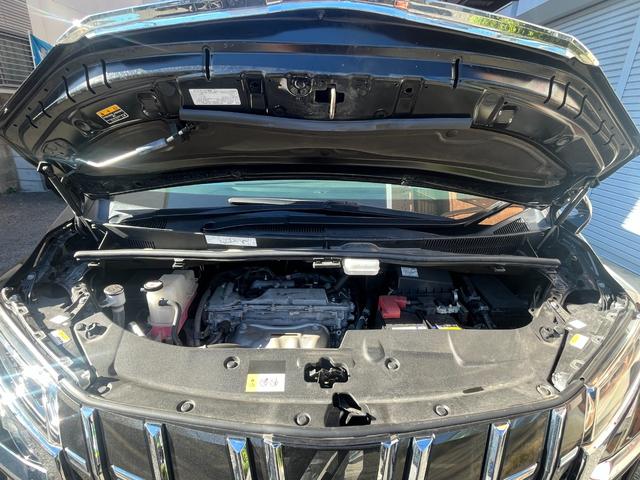 アルファード 2.5S Cパッケージ MC後 アルパインBIGX11型ナビ(純正DAトランク移設) アルパイン12.8型リアモニター 前後ドラレコ 3WAYスピーカー サンルーフ デジタルインナーミラー BSM 車高調(ノーマル有り)(58枚目)