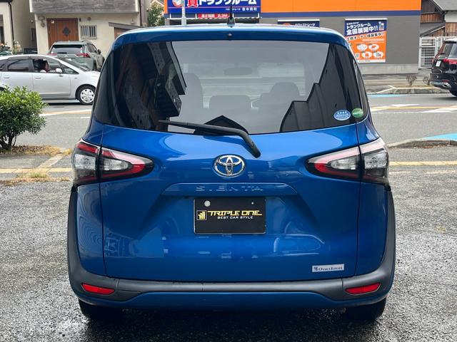 シエンタ Ｇ　ワンオーナー　７人乗り　プッシュスタート　トヨタ純正ナビ　フルセグ　バックカメラ　Ｂｌｕｅｔｏｏｔｈオーディオ　ＥＴＣ　両側電動スライドドア　純正ＬＥＤヘッドランプ　フォグランプ　　シートヒーター（6枚目）